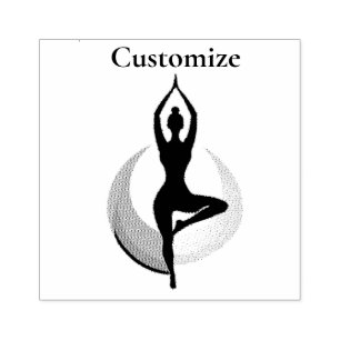 Make Yoga Great Again Thunder_Cove Rubber Stamp