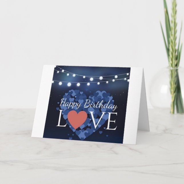 MAKE YOU "HAPPY" FOR YOUR BIRTHDAY CARD (Front)