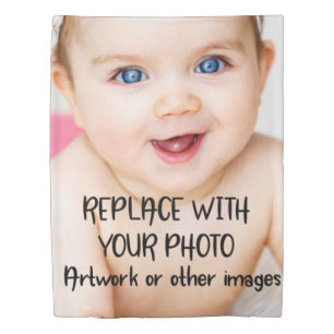 Make Your Bed - Design a personalized Custom Photo Duvet Cover