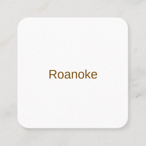 Make Your Brand 2.5" x 2.5" Rounded Loyalty Card