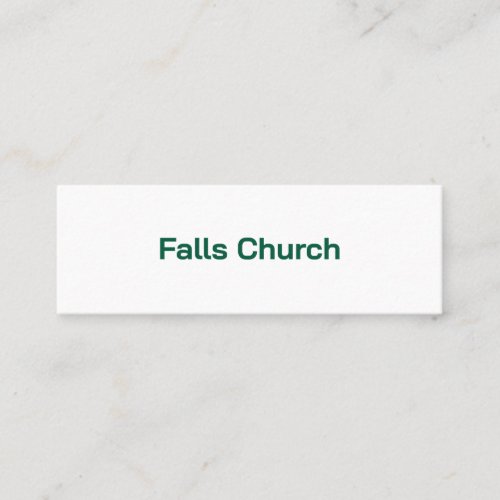 Make Your Brand 3.0" x 1.0" Loyalty Card