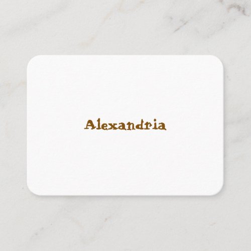 Make Your Brand 3.5" x 2.5" Rounded Loyalty Card