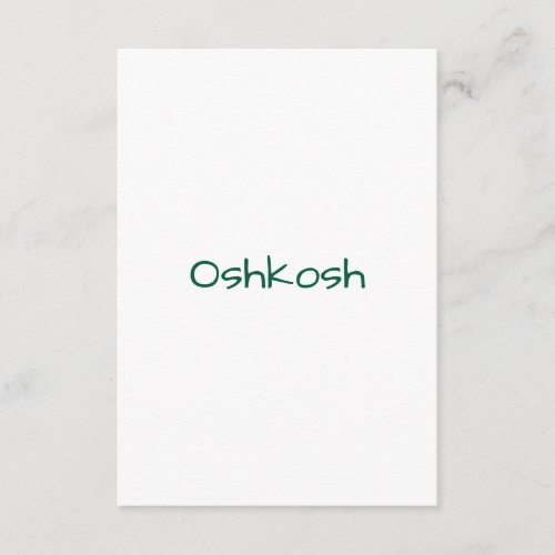 Make Your Brand 3.5" x 5" Squared Flat Advice Card