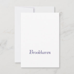 Make Your Brand 3.5" x 5" Squared Invitation