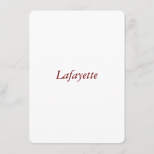 Make Your Brand 4.5" x 6.25" Rounded Flat Advice Card