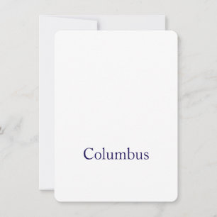 Make Your Brand 4.5" x 6.25" Rounded Invitation