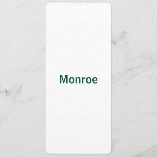 Make Your Brand 4" x 9.25" Rounded Flat Advice Card