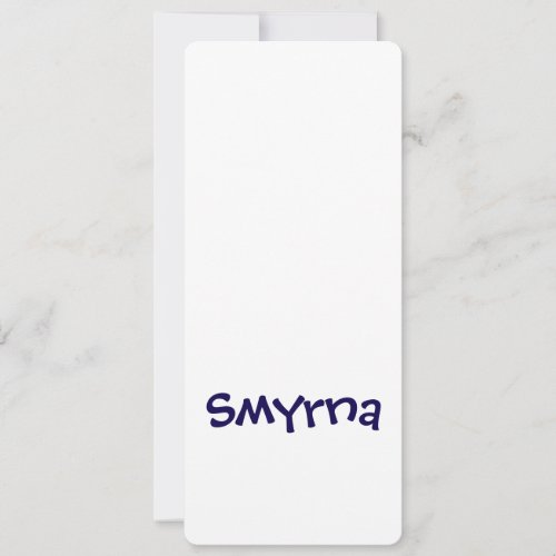 Make Your Brand 4" x 9.25" Rounded Invitation