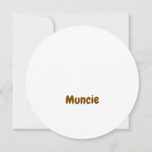 Make Your Brand 5.25" x 5.25" Circle Invitation