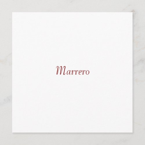 Make Your Brand 5.25" x 5.25" Squared Flat Advice Card