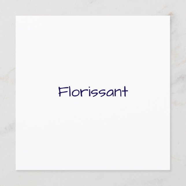 Make Your Brand 5.25" x 5.25" Squared Flat Menu (Front)