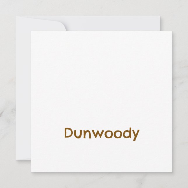 Make Your Brand 5.25" x 5.25" Squared Invitation (Front)
