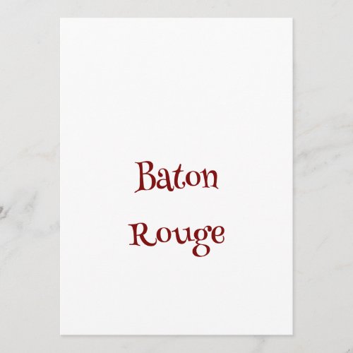 Make Your Brand 5.5" x 7.5" Squared Flat Advice Card