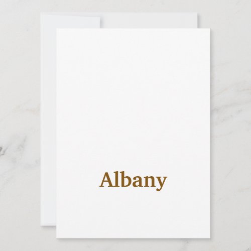 Make Your Brand 5.5" x 7.5" Squared Invitation