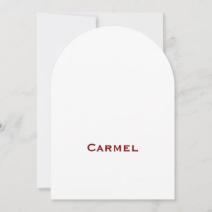 Make Your Brand 5" x 7" Arch Invitation