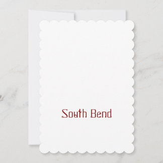 Make Your Brand 5" x 7" Scalloped Invitation