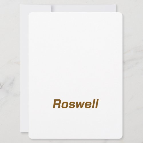 Make Your Brand 6.5" x 8.75" Rounded Invitation