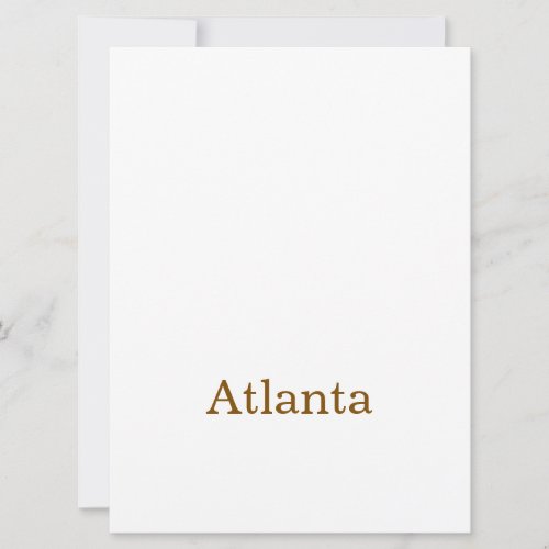 Make Your Brand 6.5" x 8.75" Squared Invitation