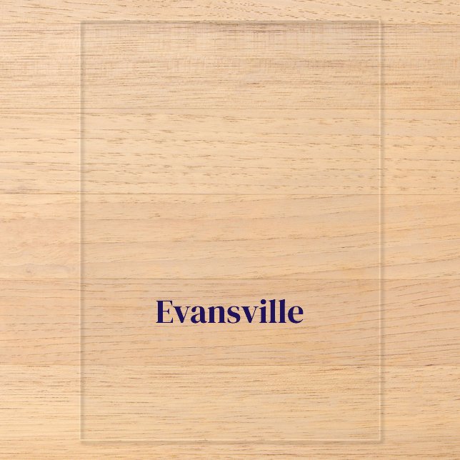 Make Your Brand Rectangle 5" x 7" Acrylic Invitations (Front)