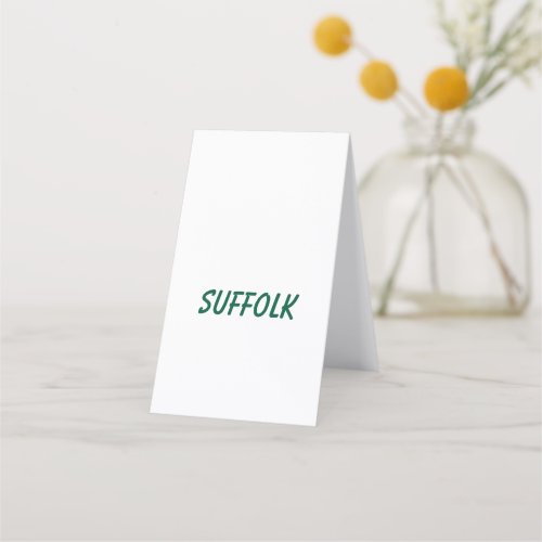 Make Your Brand Tent Fold Vertical Folded  Loyalty Card