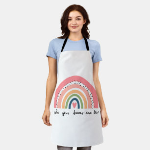 Make Your Dreams Come True Rainbow Apron