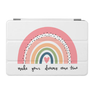 Make Your Dreams Come True Rainbow iPad Mini Cover