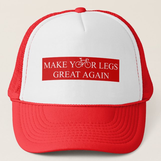Make Your Legs Great Again Trucker Hat (Front)