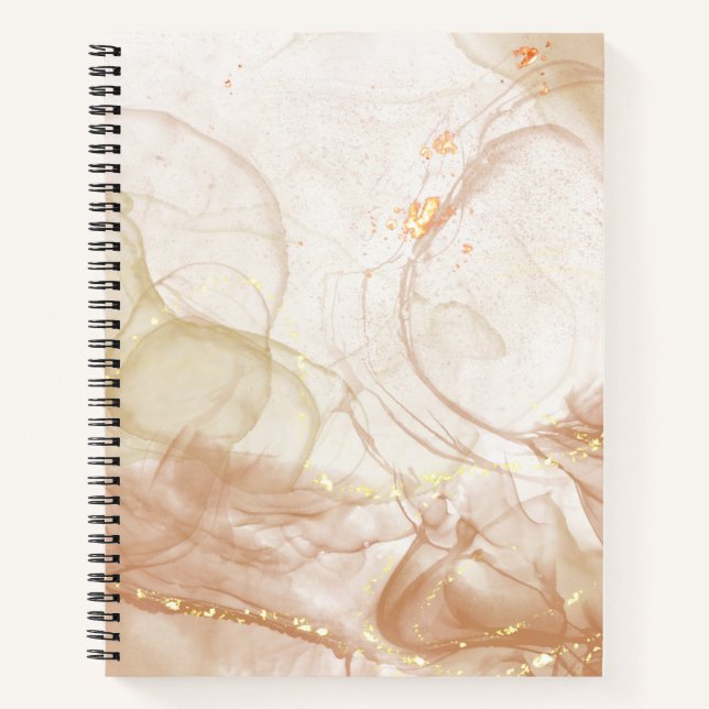 Make Your Mark: 8.5" x 11" Branded Spiral Notebook (Front)