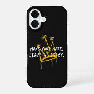 Make Your Mark Graffiti Crown iPhone 16 Case