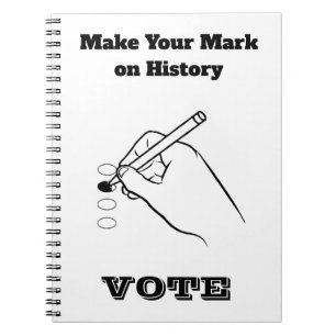 Make Your Mark on History Notebook