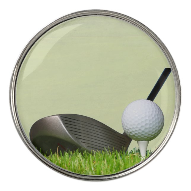 Make Your Mark on the Green with Personalized Best Golf Ball Marker (Front)