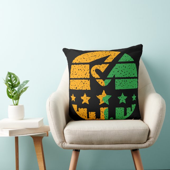 Make Your Mark Throw Pillow (Chair)