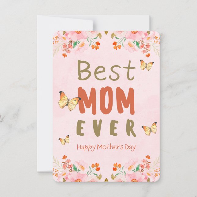 Make your mom happy with this card  (Front)