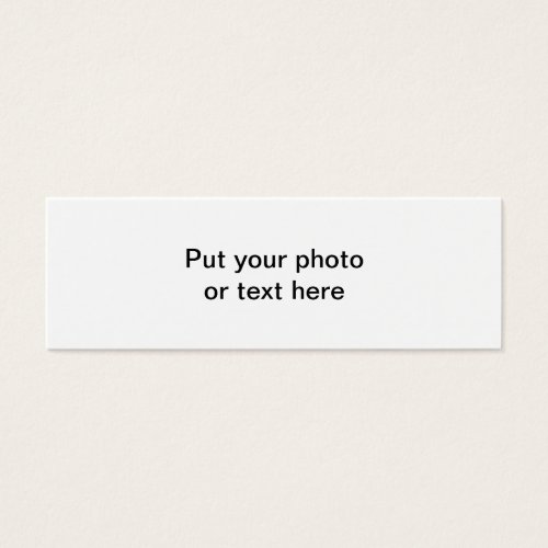 Make Your One Of A Kind Bookmark Business Card