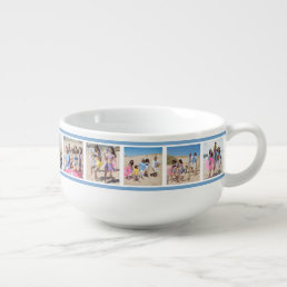 Make Your Own 12 Photo Personalized  Soup Mug