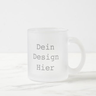 Make your own 296ml cup of milk glass