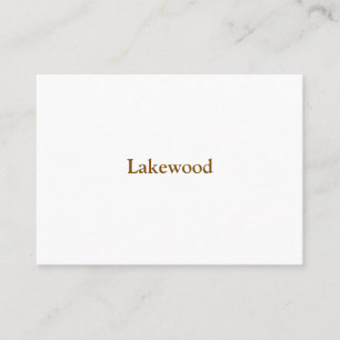 Make Your Own 3.5" x 2.5" Squared Flat Place Card