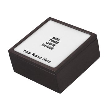Make Your Own 3x3 Premium Keepsake Gift Box by RetroZone at Zazzle