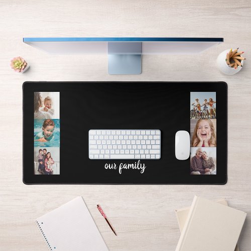 Make Your Own 6 Photo Family Collage Desk Mat