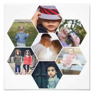Make your own 7 photo Personalized Template Print
