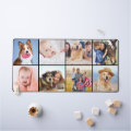 Make Your Own 8 Photo Collage Custom Desk Mat | Zazzle
