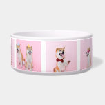 Make Your Own 8 Photo Personalized<br><div class="desc">Make Your Own 8 Photo Personalized dog bowl from Ricaso - Easy upload your own photographs or even your own personal artwork to this custom made for you eight photo template pet food bowl - available in 2 sizes</div>