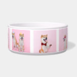 Make Your Own 8 Photo Personalized Bowl<br><div class="desc">Make Your Own 8 Photo Personalized dog bowl from Ricaso - Easy upload your own photographs or even your own personal artwork to this custom made for you eight photo template pet food bowl - available in 2 sizes</div>