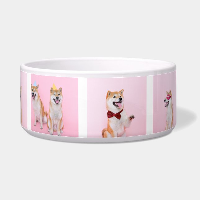 Make Your Own 8 Photo Personalized Bowl (Right)