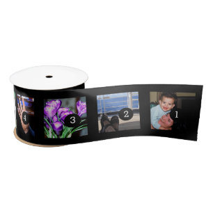 Make Your Own 9 photos + customizable ribbon color