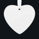 Make Your Own Acrylic Heart-Shaped Ornament<br><div class="desc">Make Your Own Acrylic Heart-Shaped Ornament Shape: Circle Capture wonderful family memories with a personalized acrylic ornament. Produced using the AcryliPrint®HD printing process, your favorite photos, images and personal messages will look great printed on both sides of this acrylic ornament. A ribbon makes it easy to display this fantastic keepsake....</div>