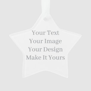 Make Your Own Acrylic Star Ornament