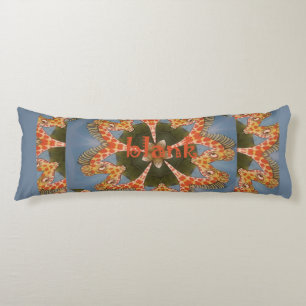 Make your own Africa Giraffe Animal pattern design Body Pillow
