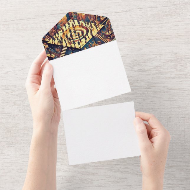 Make Your Own All In One Invitation (Tearaway)