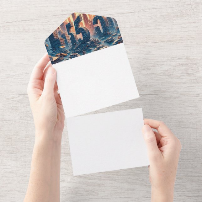 Make Your Own All In One Invitation (Tearaway)